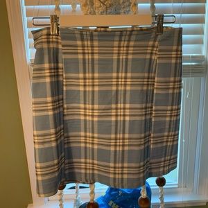 Plaid skirt
